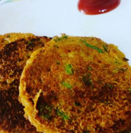 Leftover Roti Masala Pancake Recipe