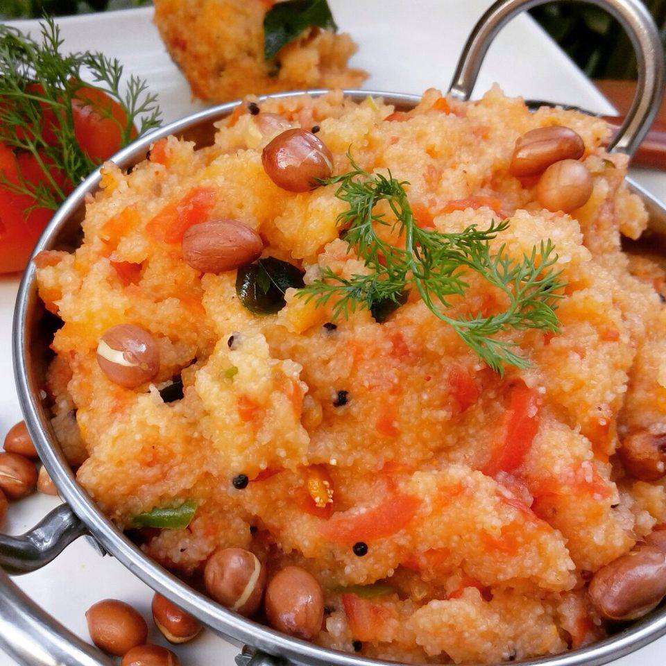 Tomato Upma Recipe