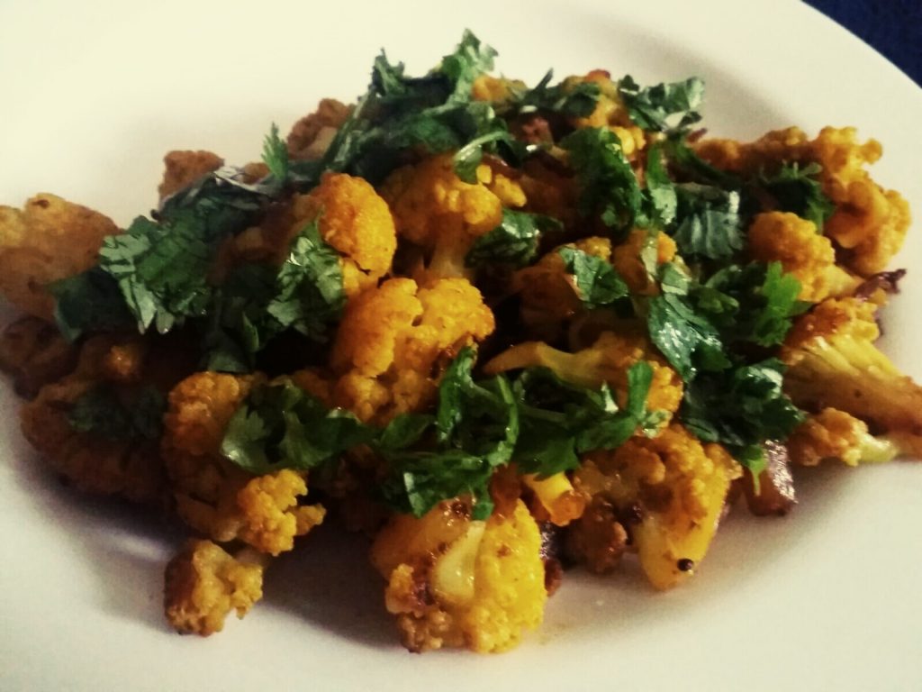 Gobhi Aloo Stir Fry Curry Recipe