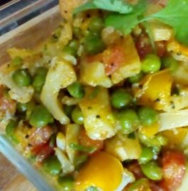 Mixed Veggies in Peanut Masala Recipe