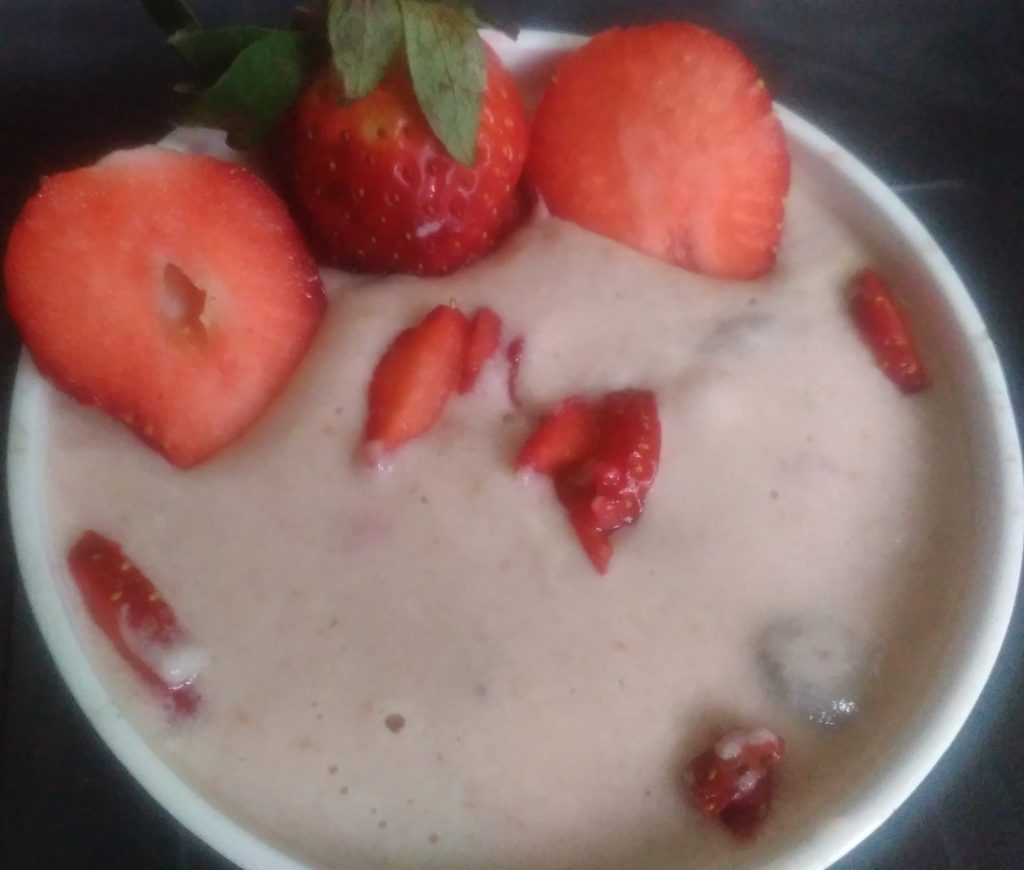 Strawberry Kheer Recipe