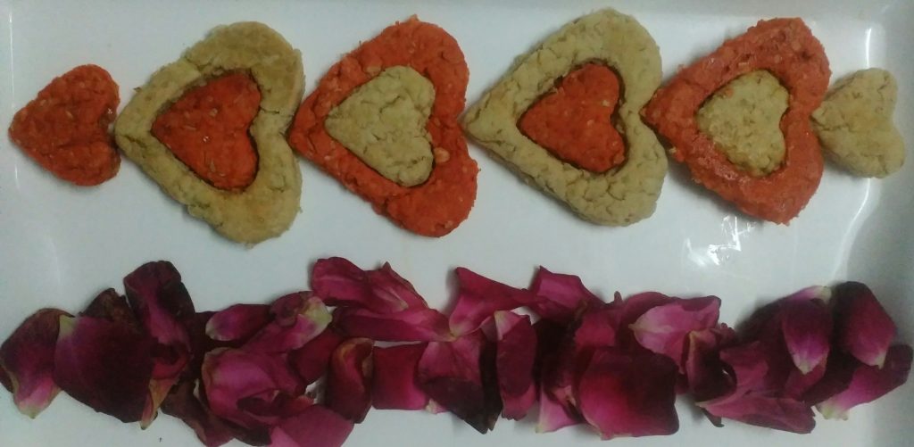 ﻿Oats Rose Cookies Recipe