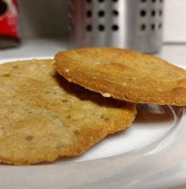 Baked Ajwain Poori Recipe