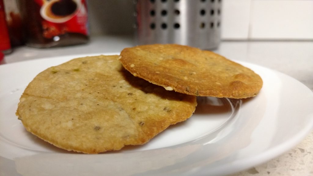 Baked Ajwain Poori Recipe