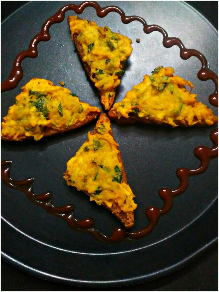 Methi Aloo Stuffed Bread Pakore - Delicious Snacks