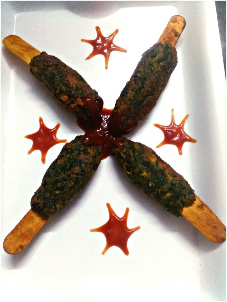 Palak Paneer Lollipops - Delicious Snacks