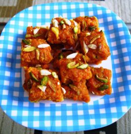 Carrot Barfi - Delicious Dessert