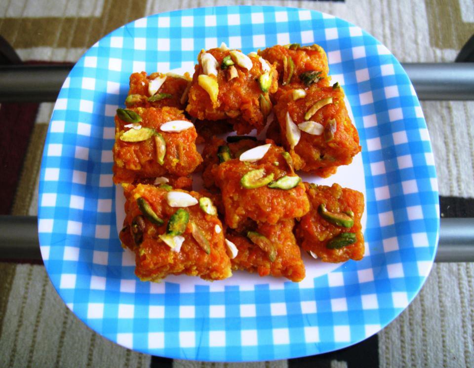 Carrot Barfi - Delicious Dessert