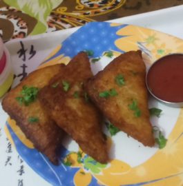 Bread Triangle - Samosa Style
