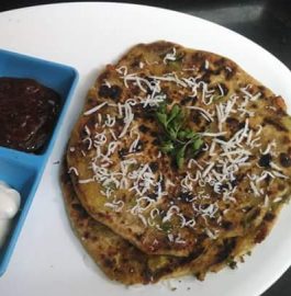 Vegetables paratha