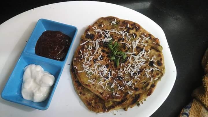 Vegetables paratha