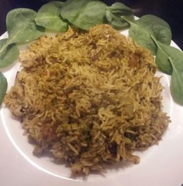 Spinach Rice - Healthy Recipe