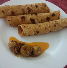 Easy Aloo Paratha Recipe (without stuffing) - Quick Breakfast!