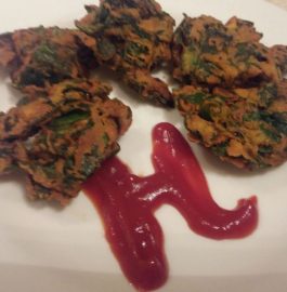 Palak Ke Pakore - Healthy Recipe