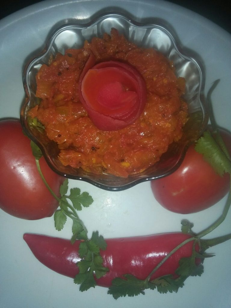 Tomato Tangy Chutney - Instant Recipe