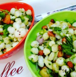 Sabudana Chaat Recipe