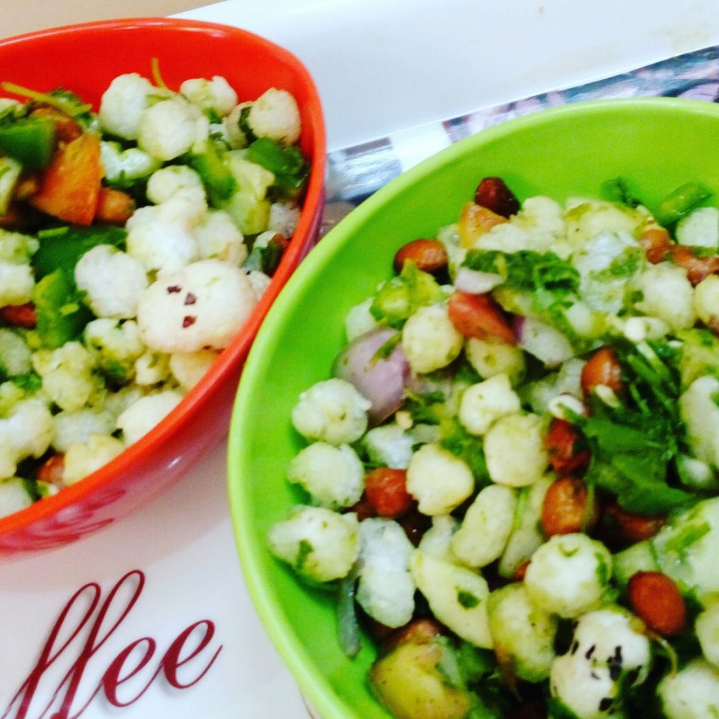 Sabudana Chaat Recipe