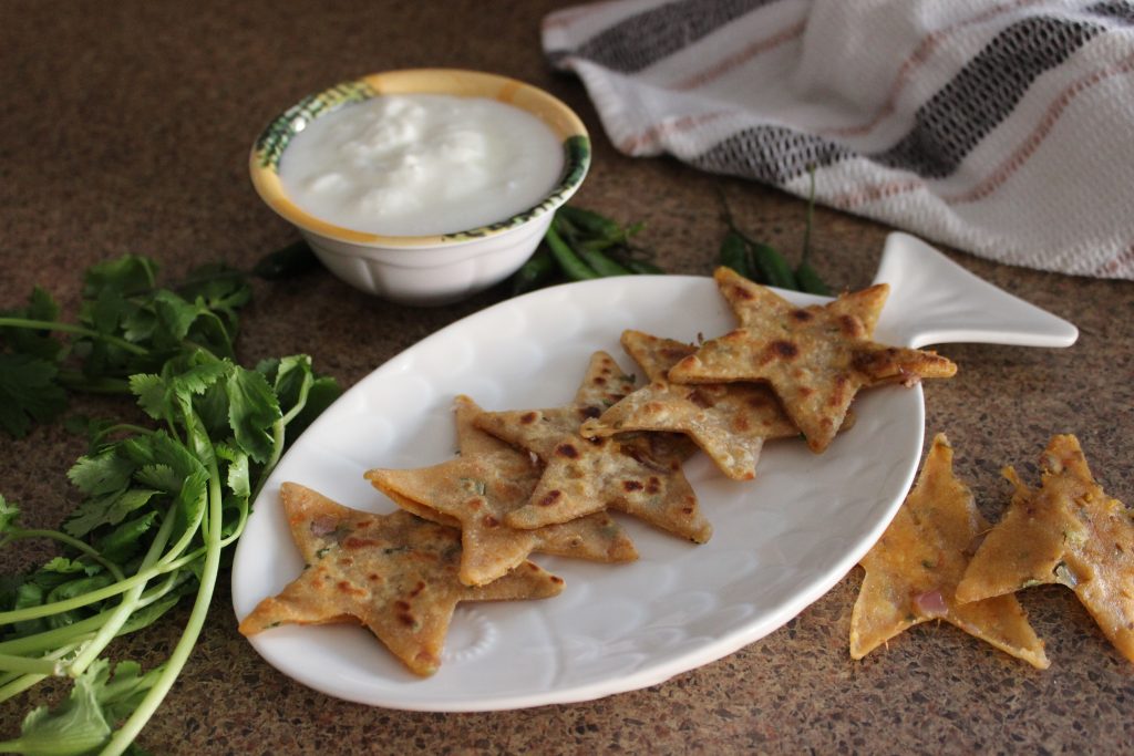 Pickle and Vegetables Stuffed Paratha - Easy Recipe!