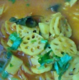 Kamal Kakdi Curry - Nutritious and Tasty!