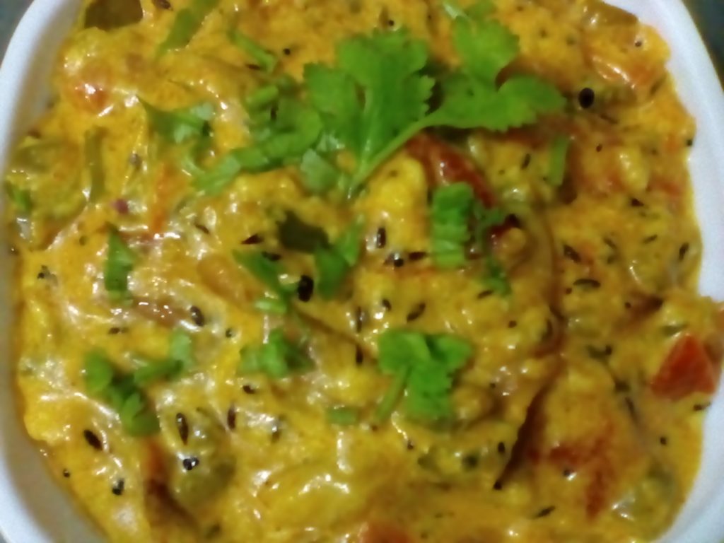 Pyaz Mirch Malai - Instant Curry!