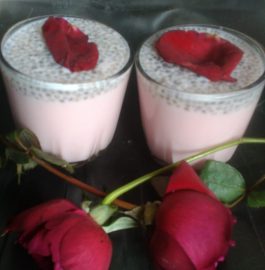 sabza seeds rose drink