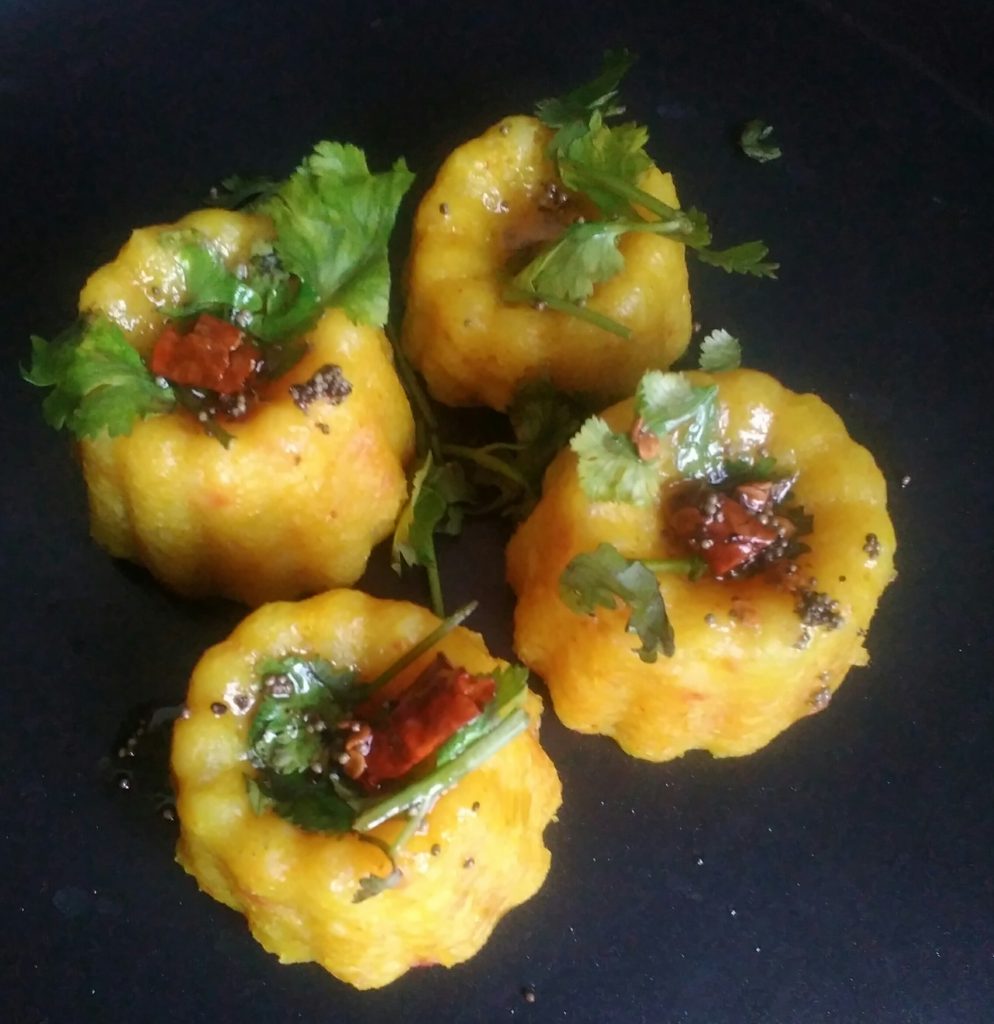 Poha Dhokla - Delicious!