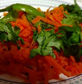Grated Carrot Salad - Quick and Healthy!