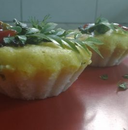 Stuffed Sandwich Dhokla- Delicious Breakfast