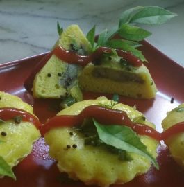 Stuffed Muffin Dhokla - Yummy Breakfast