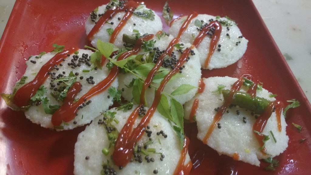 Sooji Idli Dhokla - Healthy Recipe