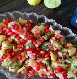 Aloo Chaat / Potato Salad - Yummy Recipe