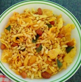 Puffed Rice and Cornflakes Chivda - Crispy and Quick!