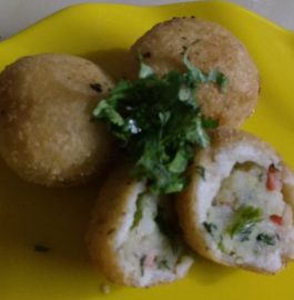 Stuffed Sama Rice Balls - Fasting Recipe