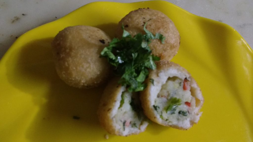 Stuffed Sama Rice Balls - Fasting Recipe