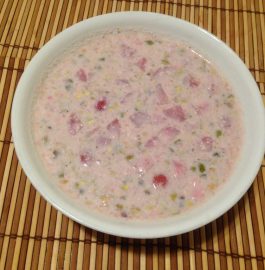 Strawberry Kheer - Delicious