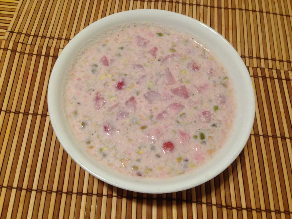 Strawberry Kheer - Delicious