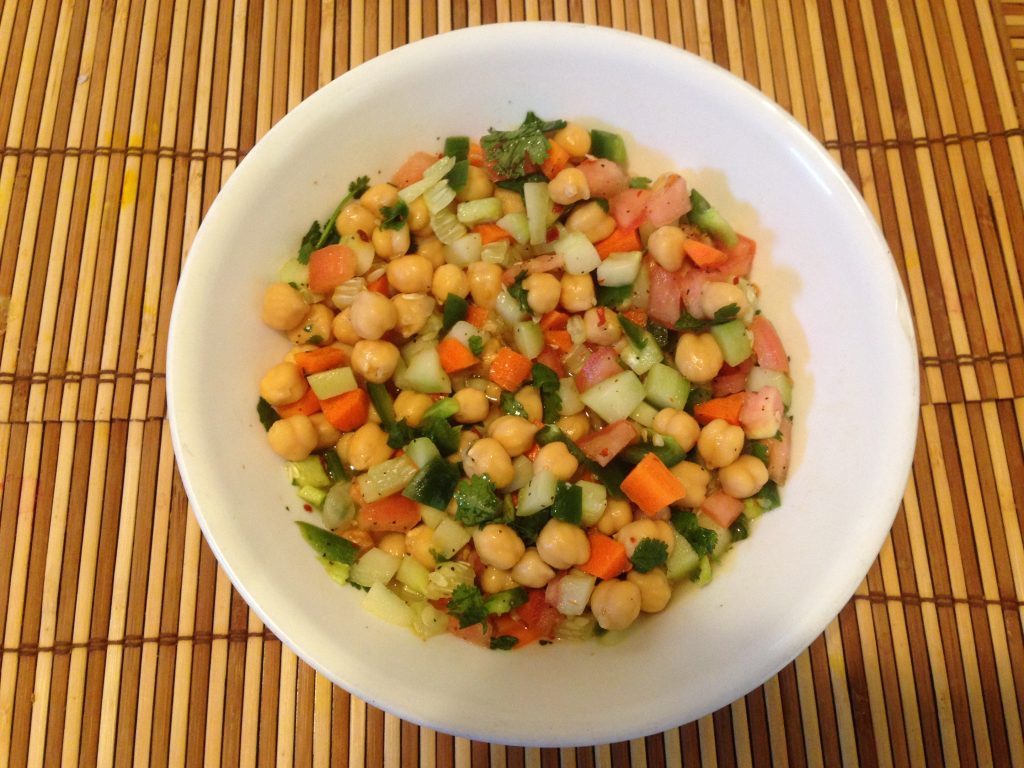 Chickpea Salad - Healthy Appetizer