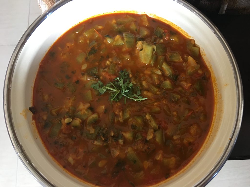 Taurai ki Sabji - Healthy Curry!
