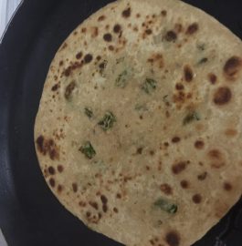 Green Chili Paratha - Quick and Healthy Bite!
