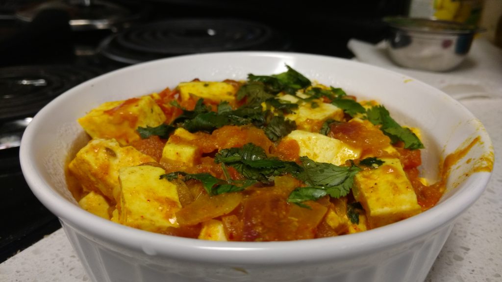 Masala Paneer - Instant Sabzi