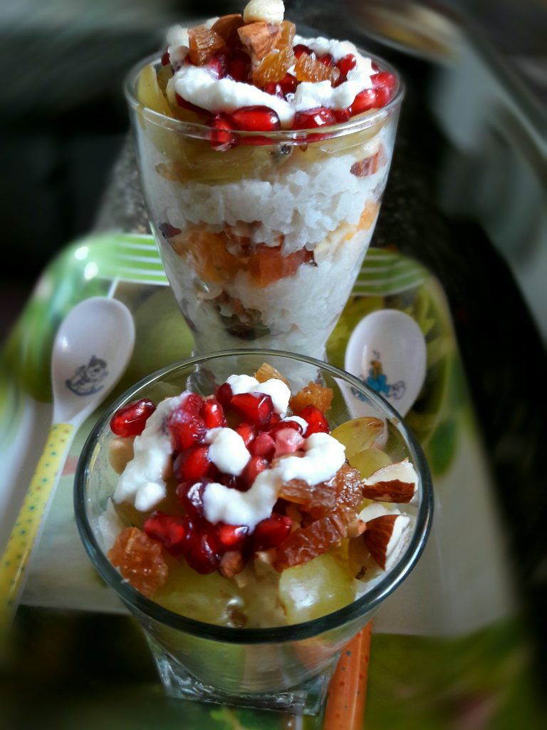 Fruits Pudding - Yummy Snacks