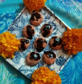 Chocolate Sandesh - Delicious Bite