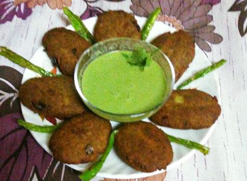 Kuttu Aloo Cutlets - Crispy Snacks