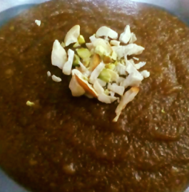 sooji besan halwa