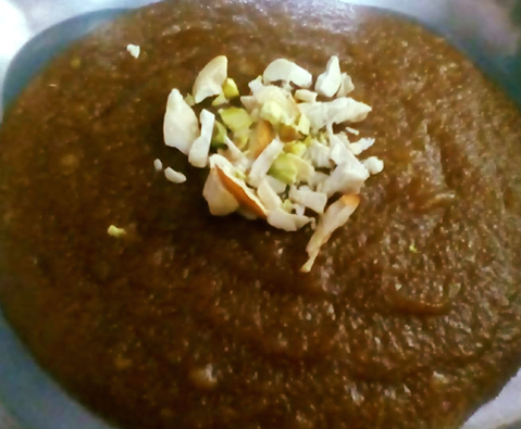 sooji besan halwa