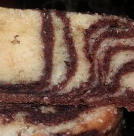 Stripy Zebra Cake : Rich and Sumptuous !