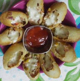 Golgappa Pizza - Instant Snacks!!!