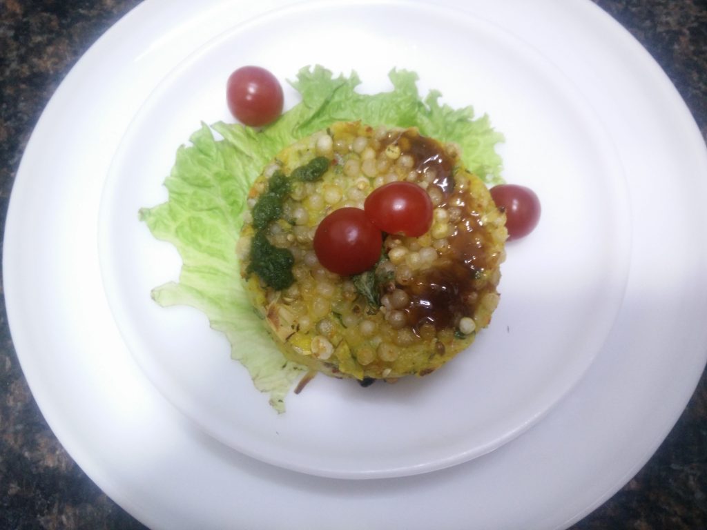 Sabudana Crushed Aloo Tikki - Tasty Bite!!