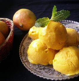 Mango Sorbet - Delicious Dessert