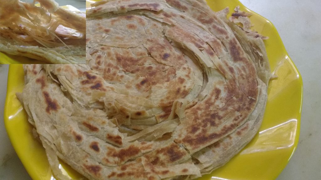 Lachha Paratha - Flaky Bread!